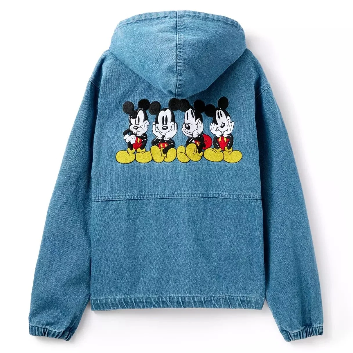 Mickey Denim Zip Hoodie