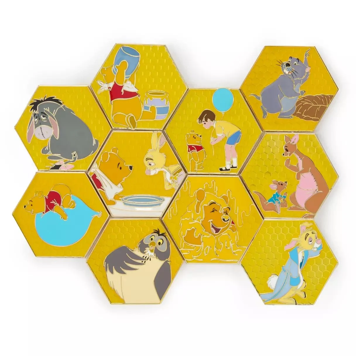 Winnie the Pooh and the Honey Tree 60th Anniversary Mystery Pin Blind Pack