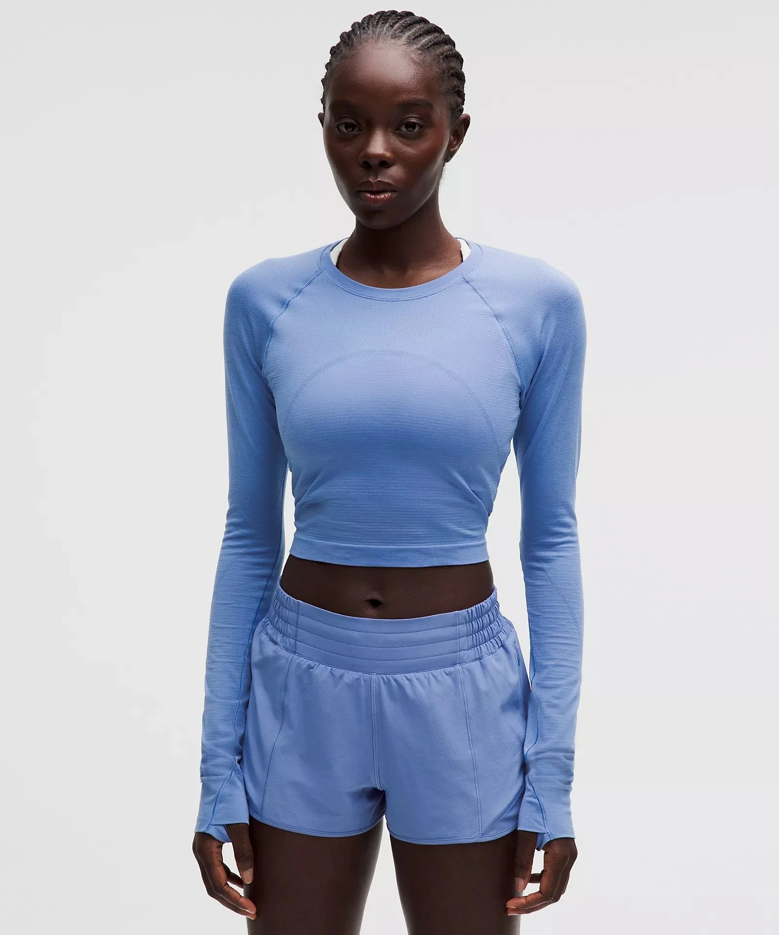 Swiftly Tech Cropped Long-Sleeve Shirt 2.0