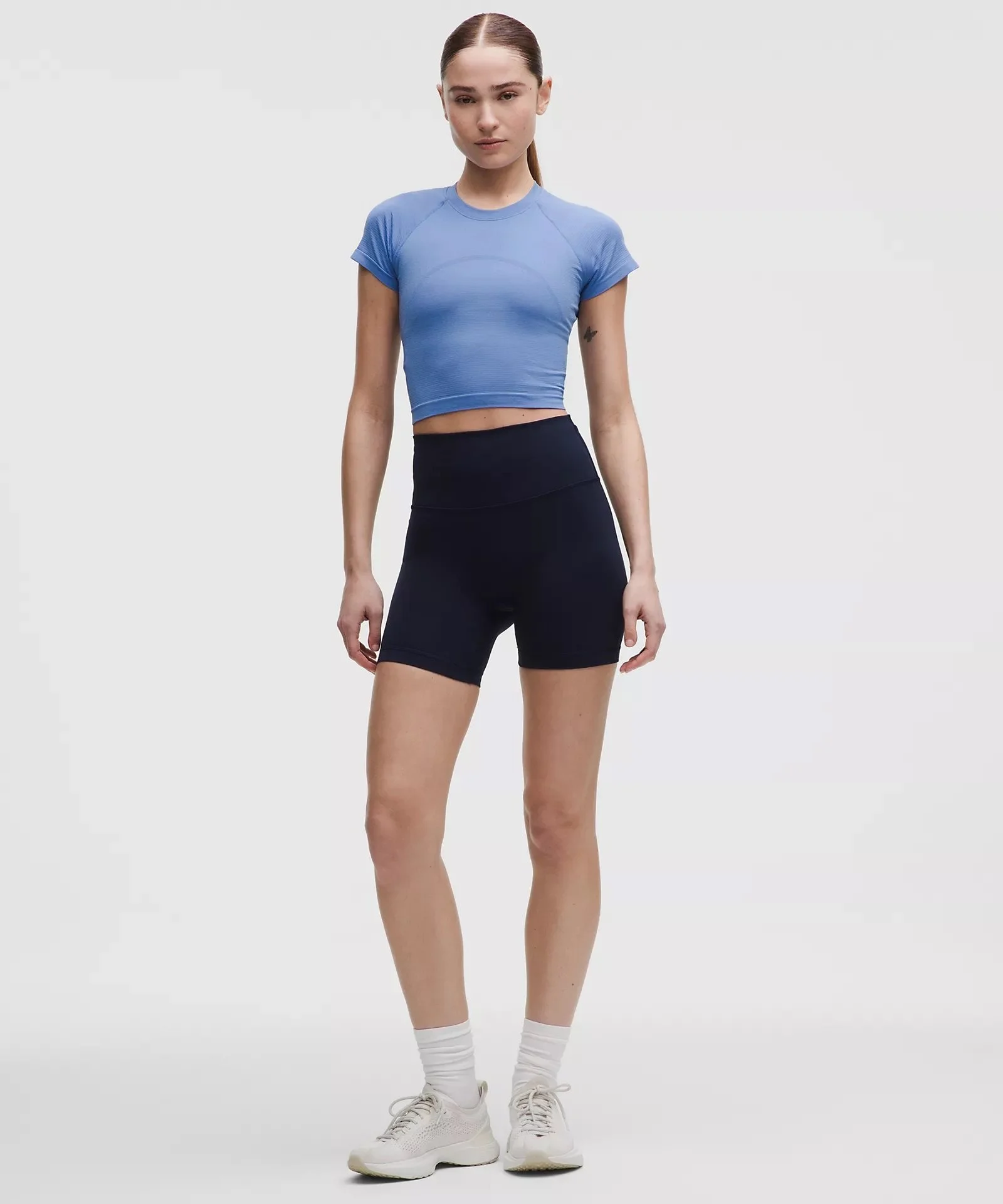 Swiftly Tech Cropped Short-Sleeve Shirt 2.0