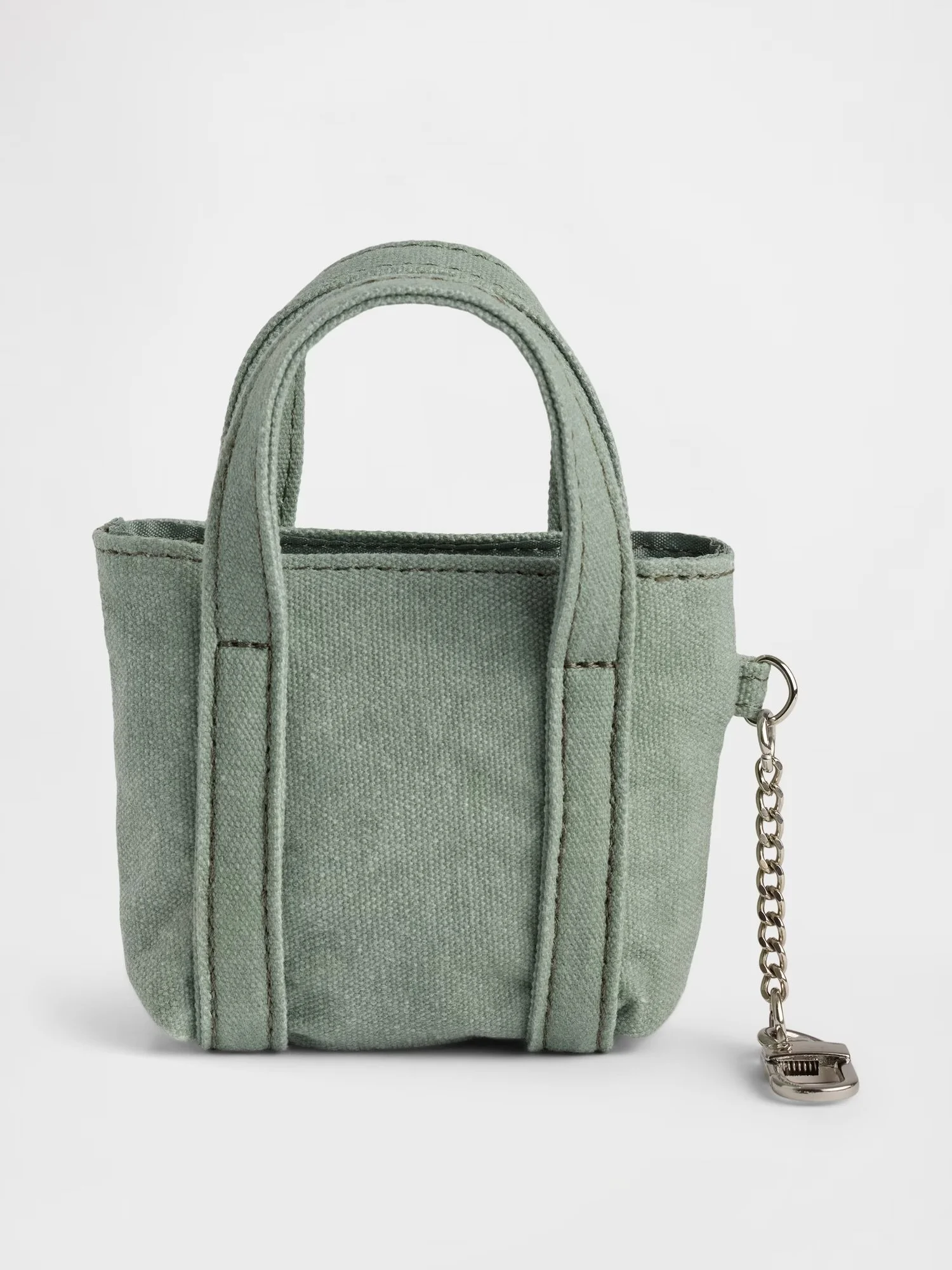 Logo Tote Keychain Charm