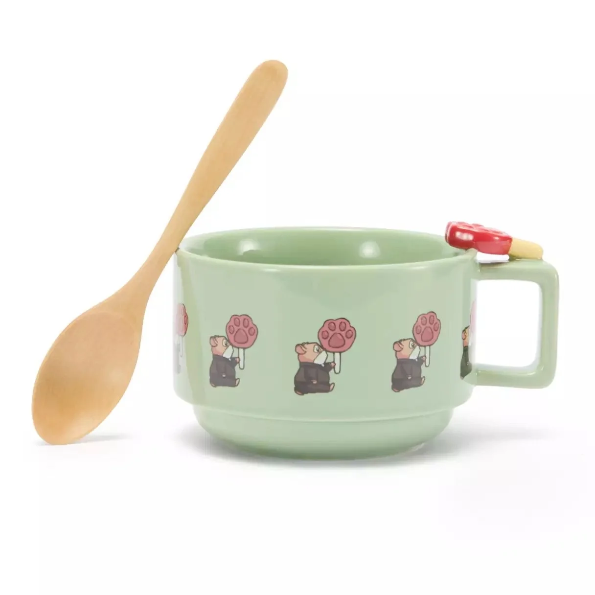 Zootopia Soup Mug and Wooden Spoon Set