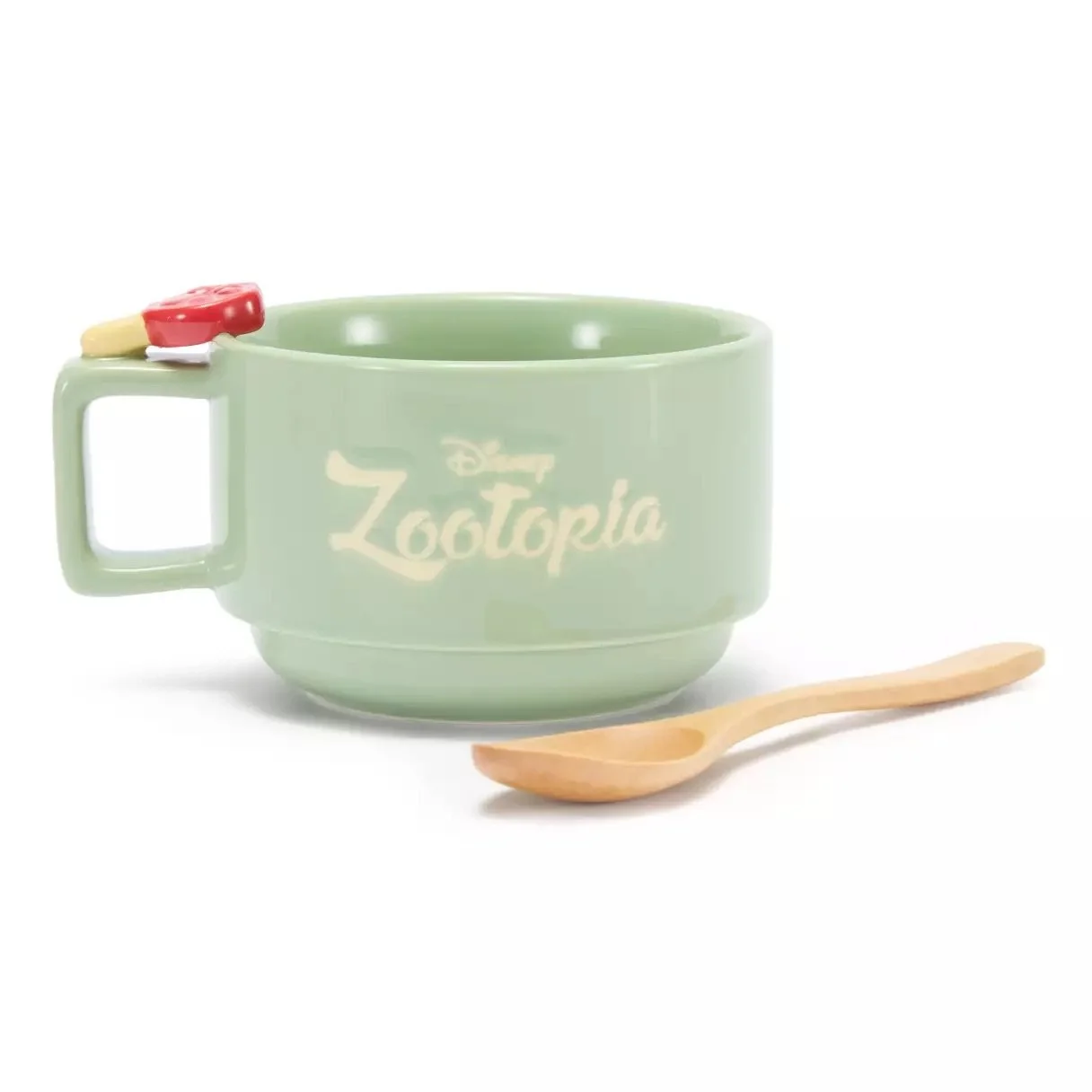 Zootopia Soup Mug and Wooden Spoon Set