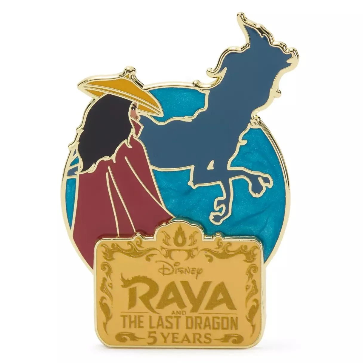 Raya and the Last Dragon 5th Anniversary Pin