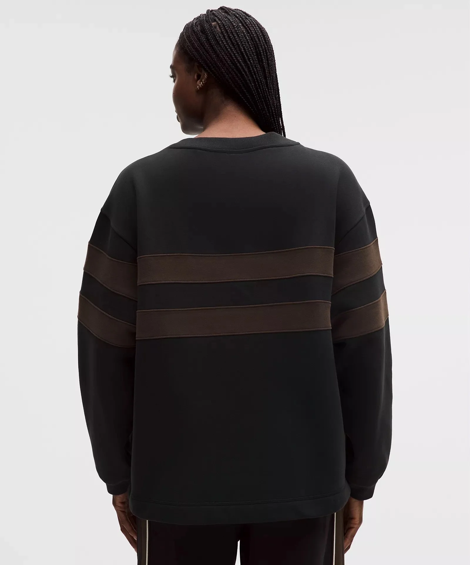 Steady State Oversized Pullover Stripe