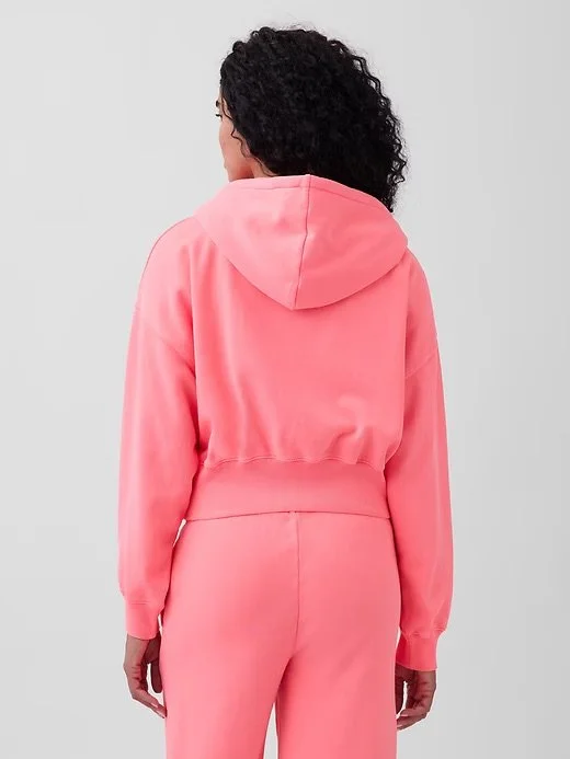 VintageSoft Wedge Zip Hoodie