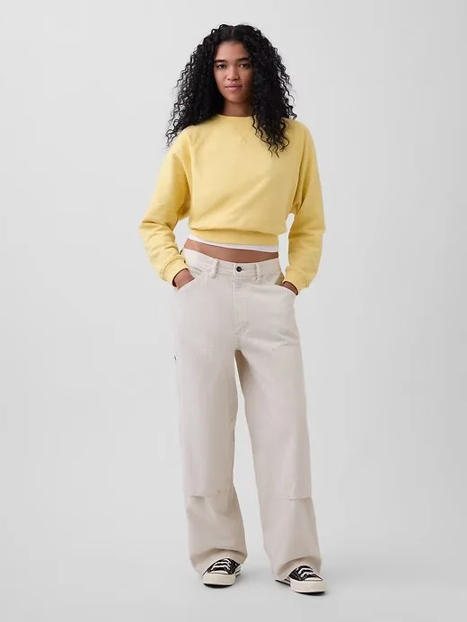 VintageSoft Terry Raglan Sweatshirt