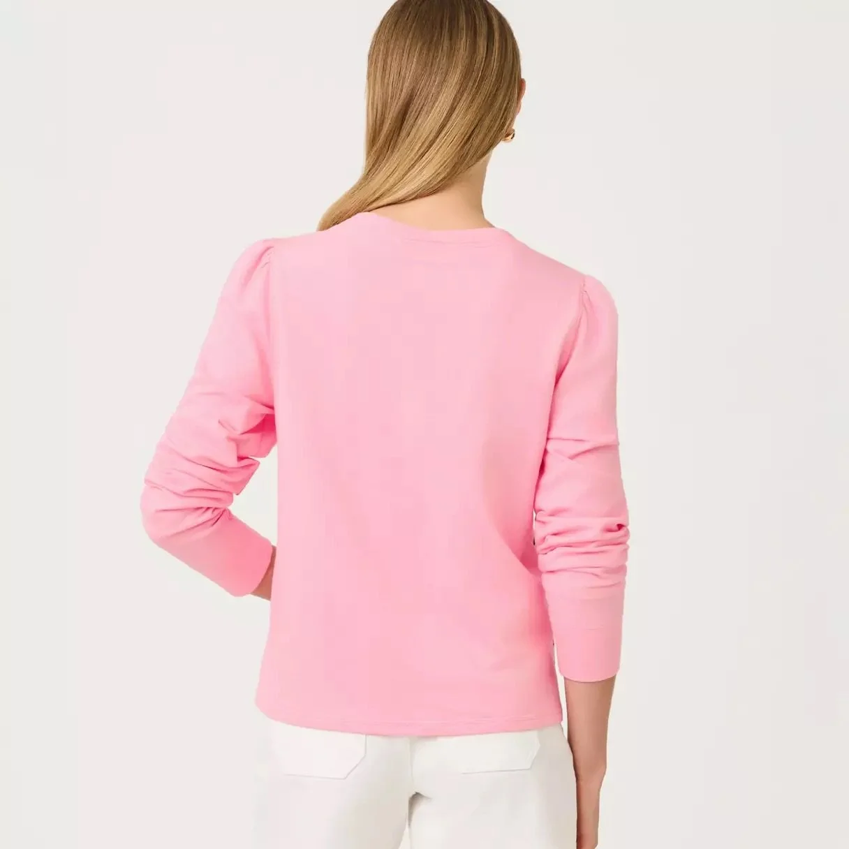 Mickey Elmaria Puff Sleeve Sweatshirt