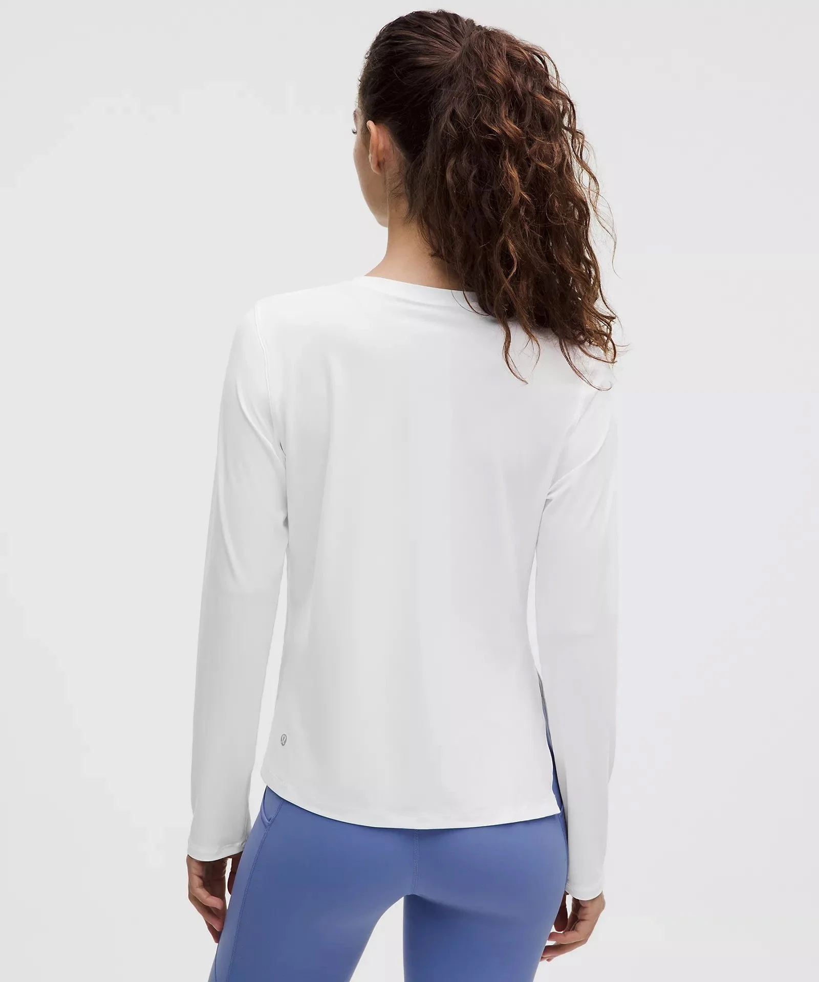 Side-Ruched Running Long-Sleeve Shirt