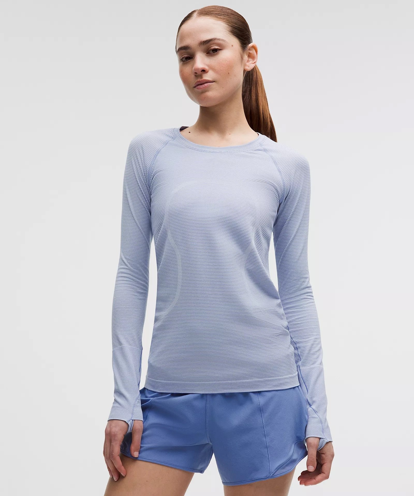 Swiftly Tech Long-Sleeve Shirt 2.0 Hip Length