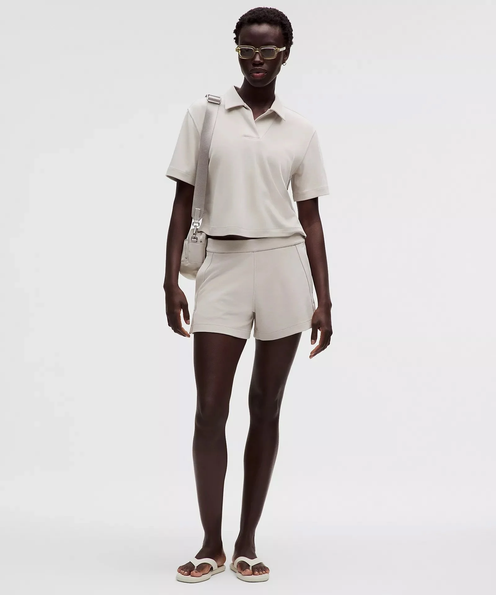 Softstreme Pique Mid-Rise Short 4"