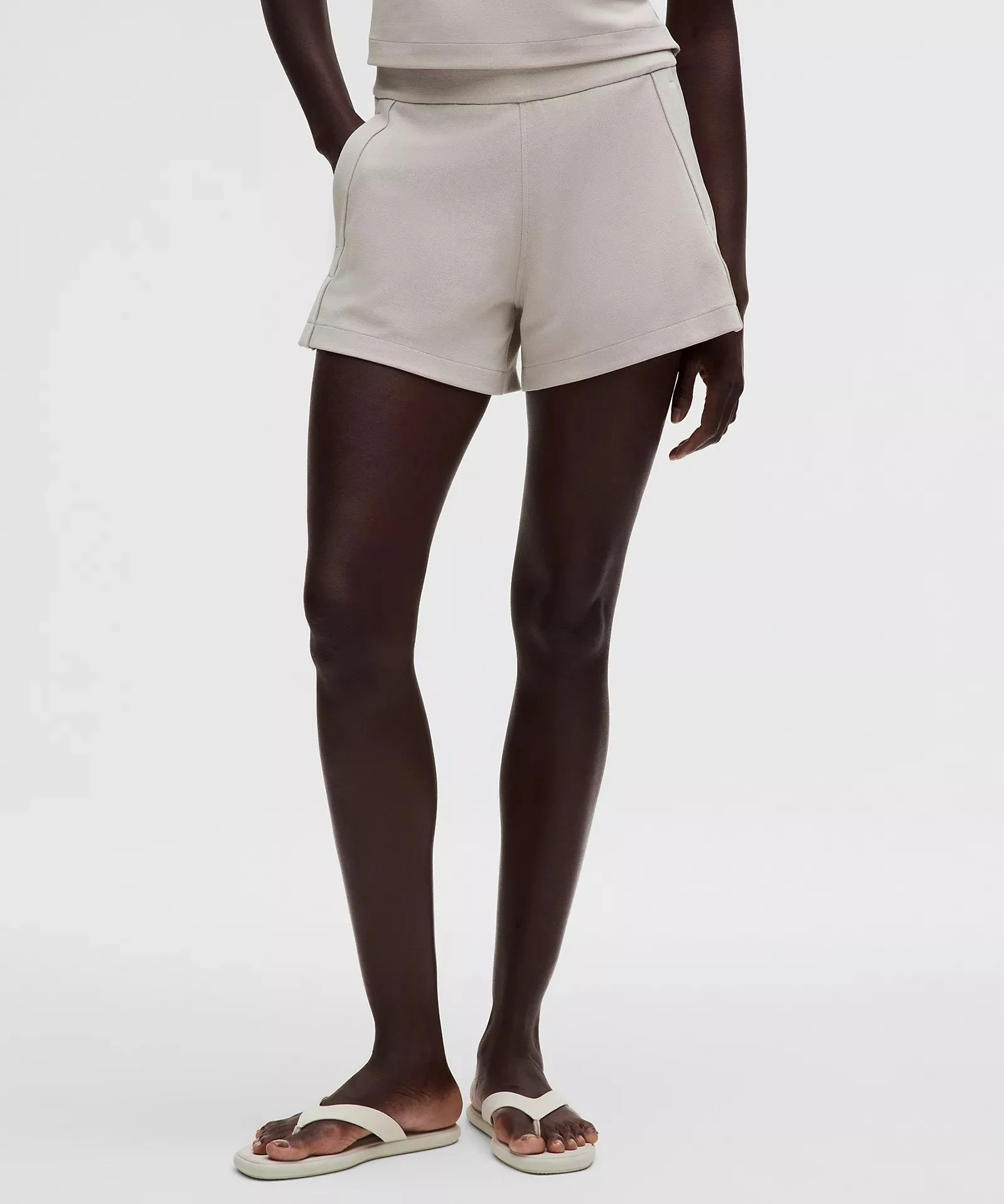 Softstreme Pique Mid-Rise Short 4"