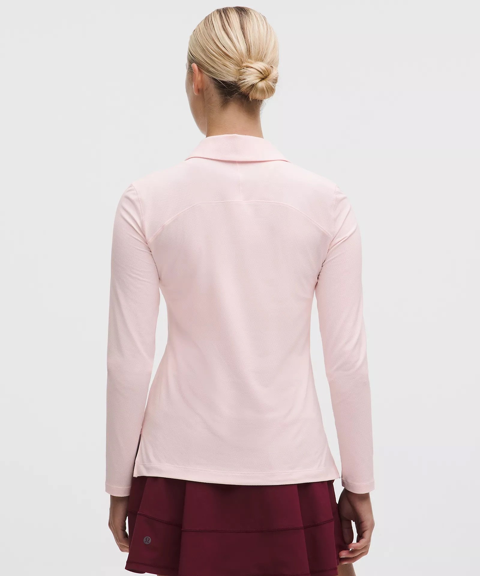 Quick-Dry Long-Sleeve Polo Shirt