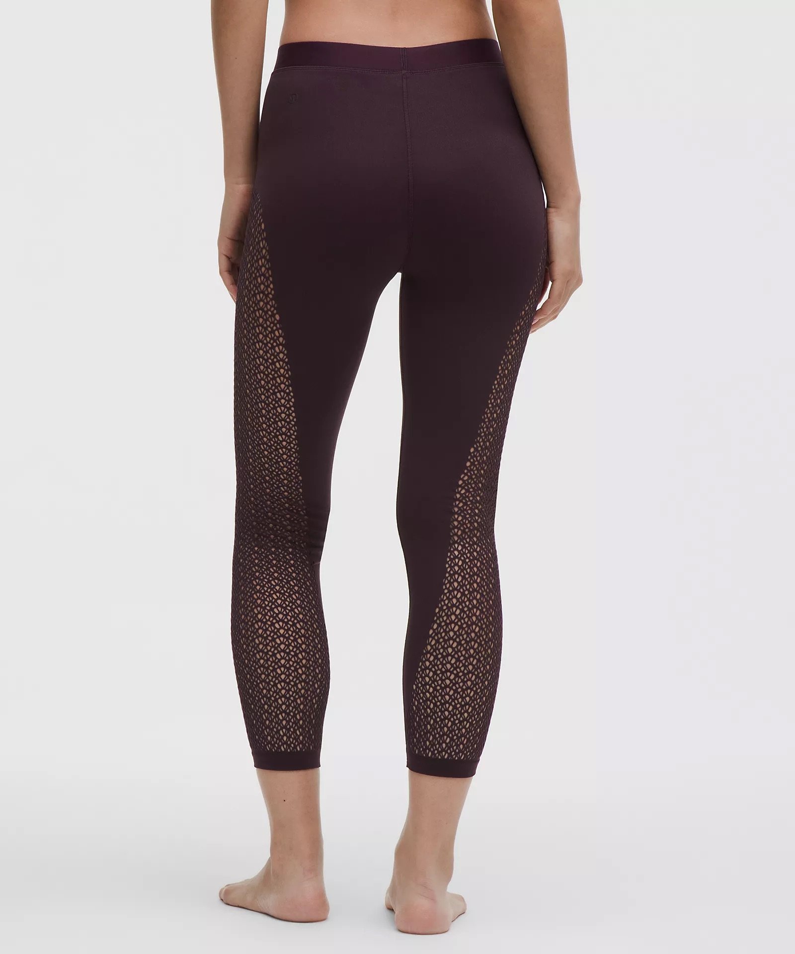 RevealKnit Interlace Mid-Rise Tight 7/8 Length