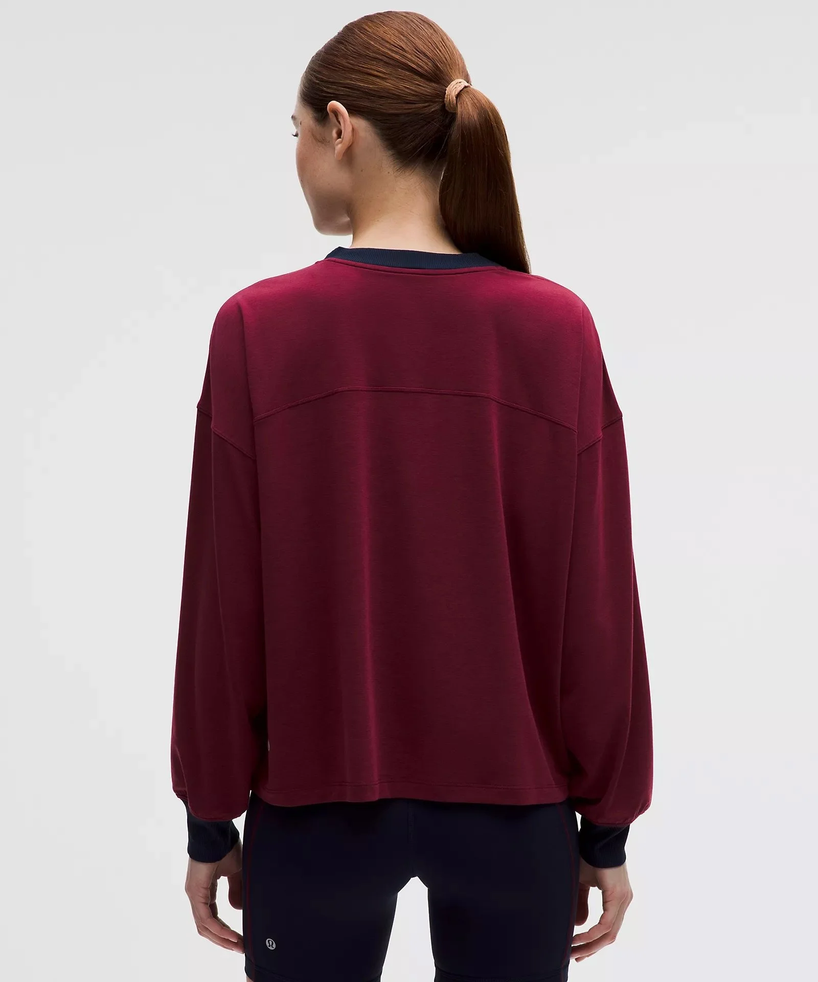 Jersey Training V-Neck Long-Sleeve Shirt