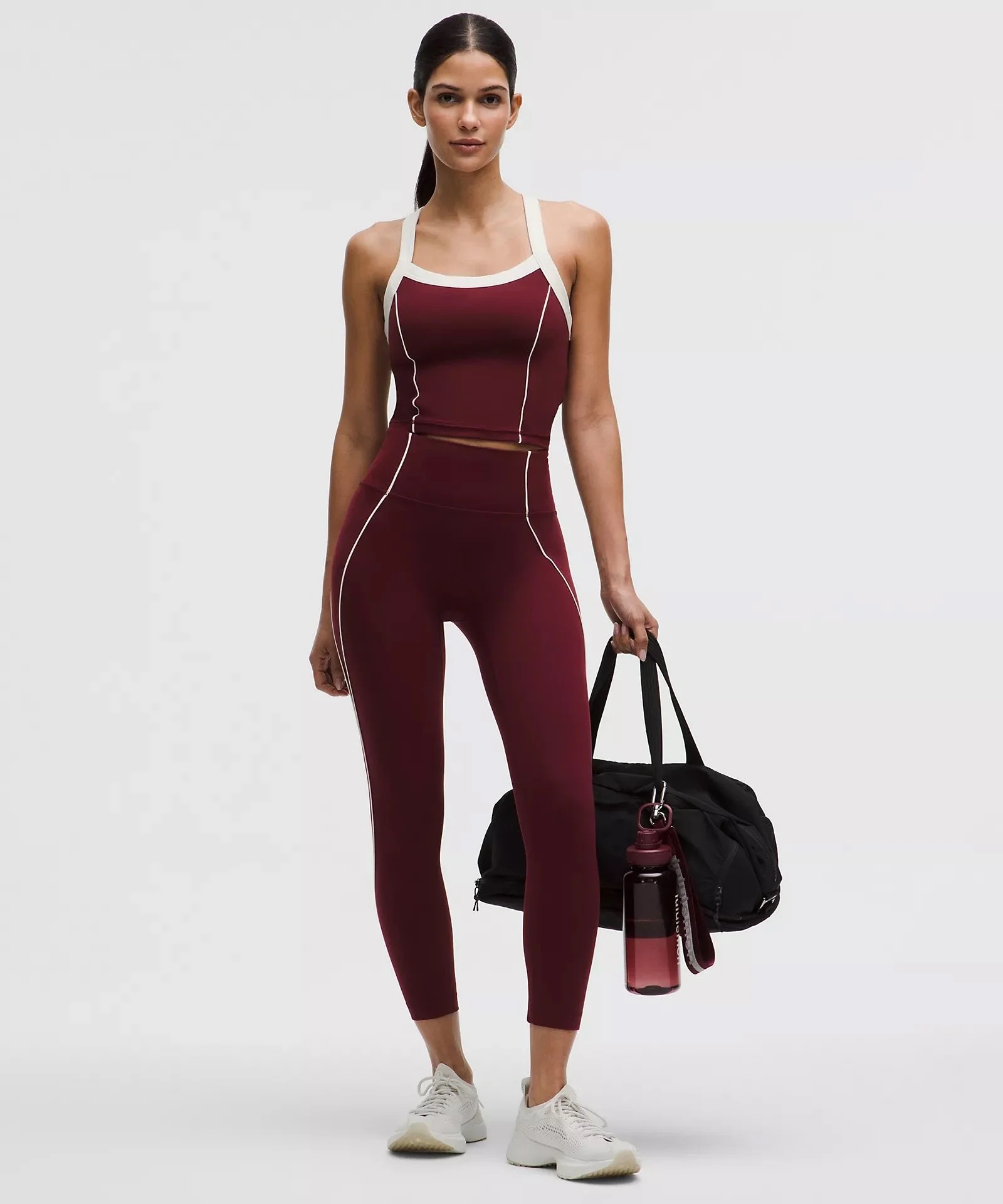 Wunder Train Piped Strappy Tank Top