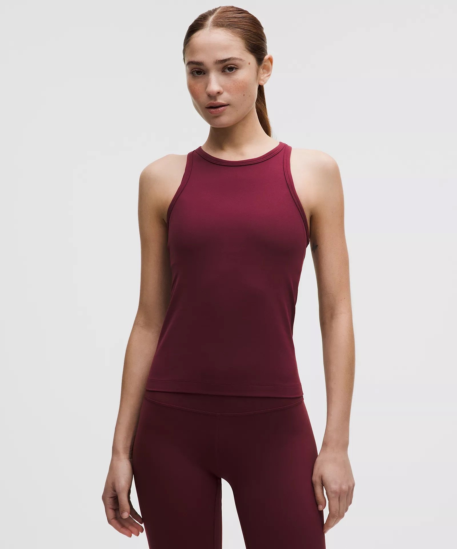 Align Waist-Length Racerback Tank Top
