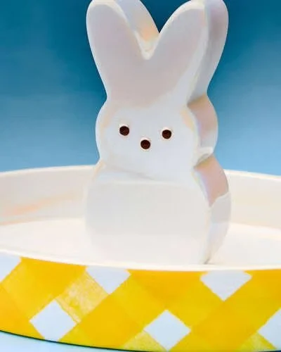 Peeps Marshmallow Bunny Body Care Tray