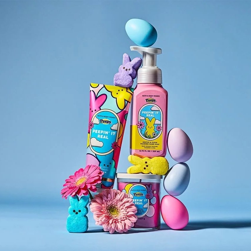 New Bath and Body Works Peeps Easter Collection