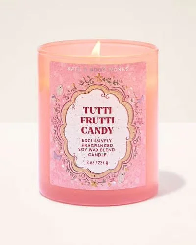 Tutti Frutti Candy Single Wick Candle