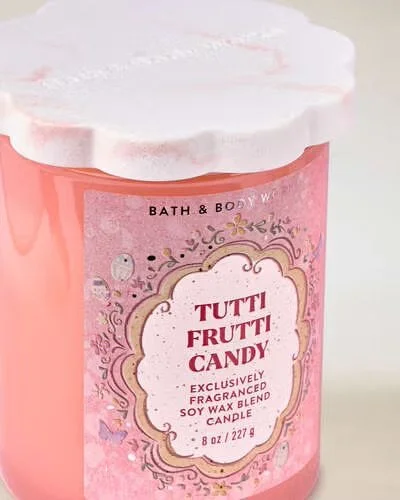 Tutti Frutti Candy Single Wick Candle