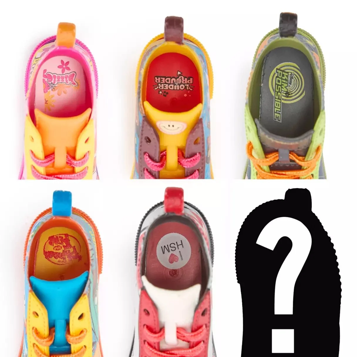 Classic Disney Channel Shows Disney Lacers Mystery Figure Set