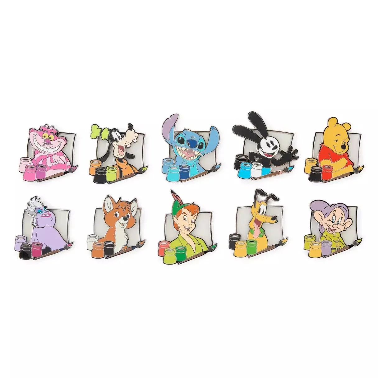 Disney Brush of Magic Mystery Pin Blind Pack Series 1