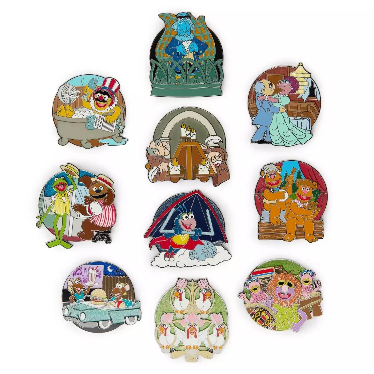 The Muppets WDW Disney Park Day Mystery Pin Blind Pack