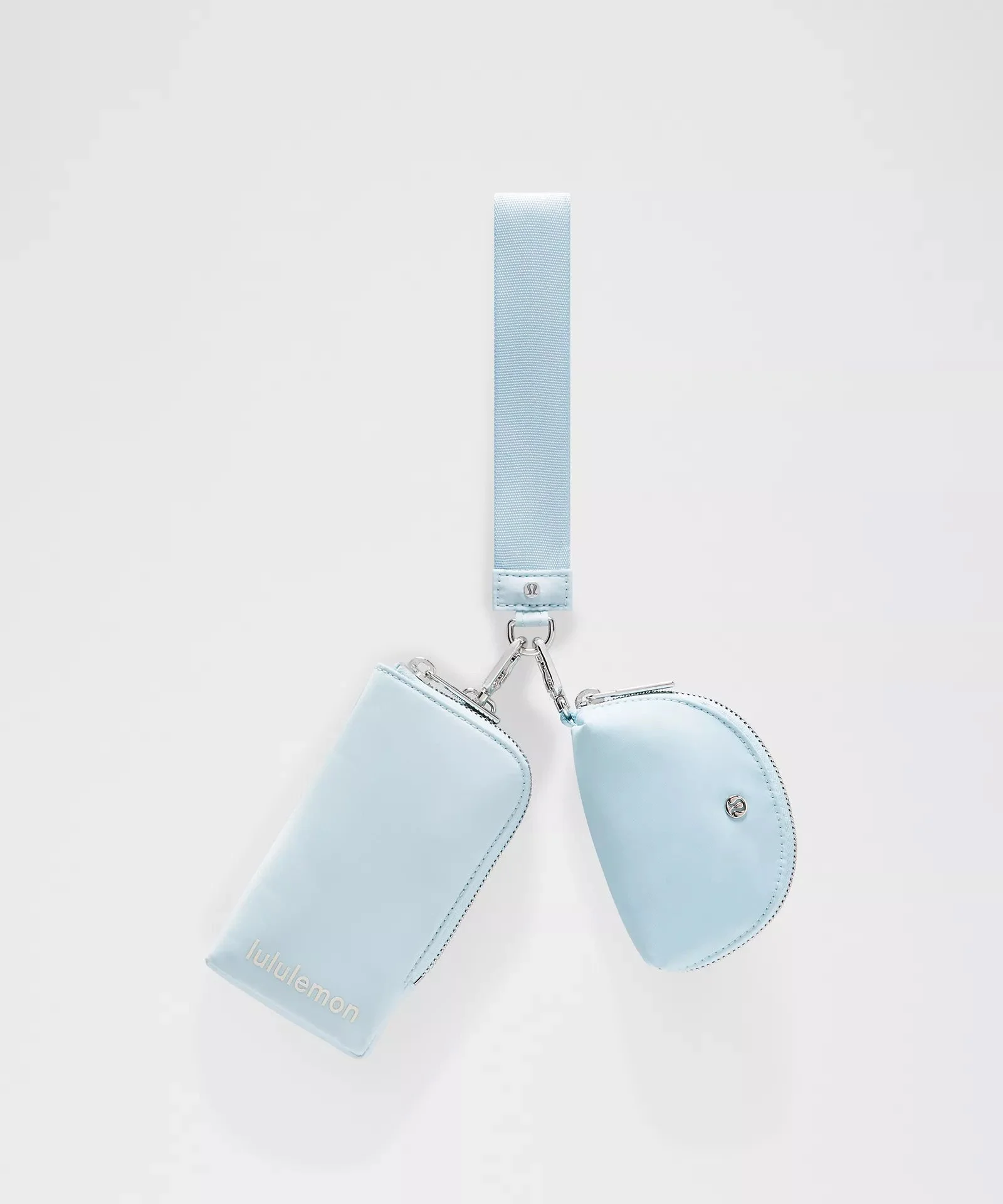 Dual Pouch Wristlet Wallet