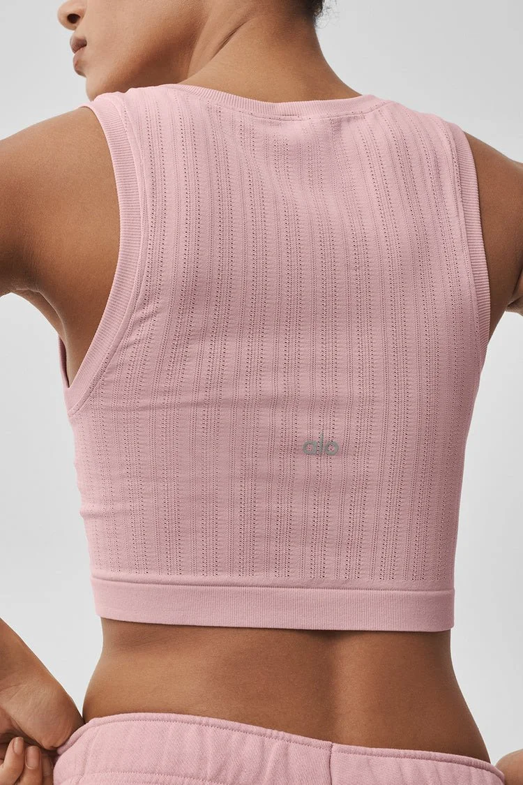 Seamless Pointelle Tank