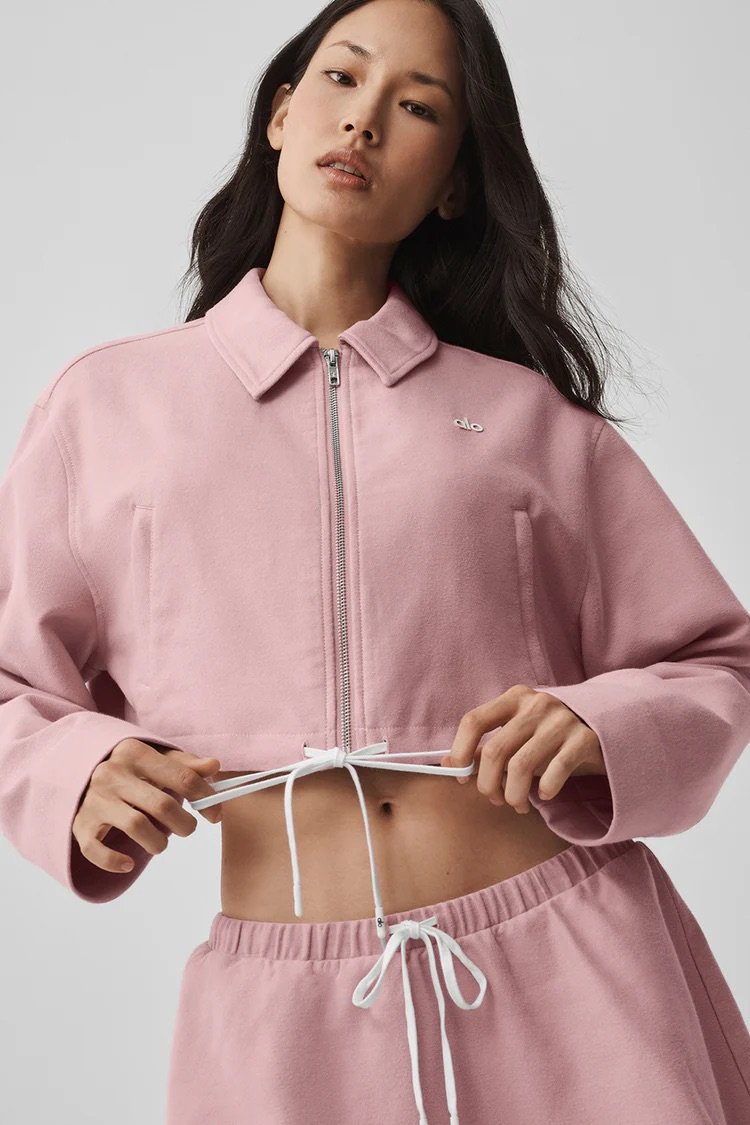 Cropped Fan Favorite Full Zip Jacket