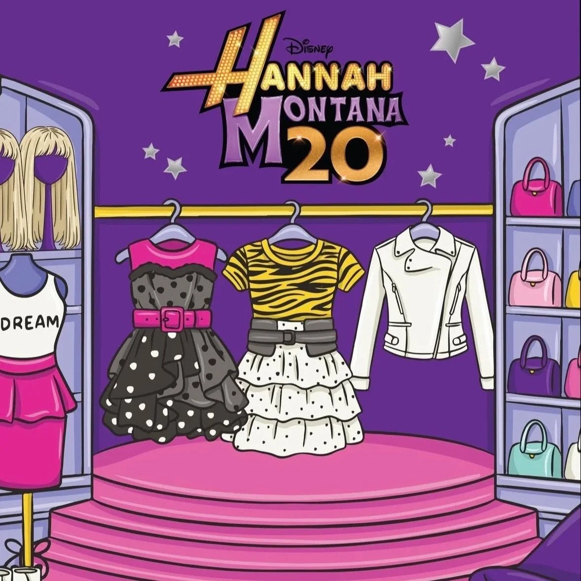 New Stoney Clover Lane Hannah Montana 20th Anniversary Bag Charm Collection