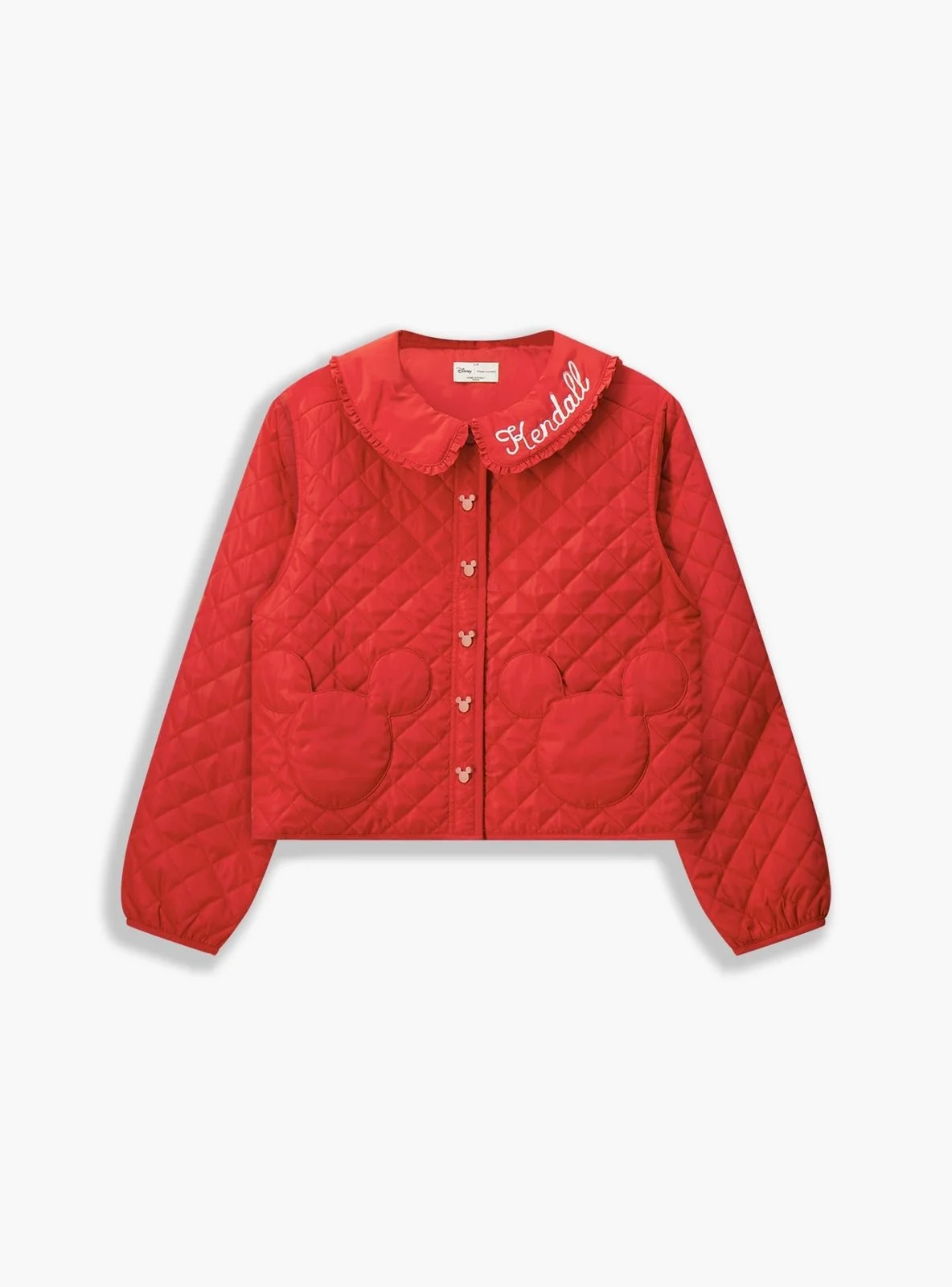 Mickey Ruby Quilted Jacket