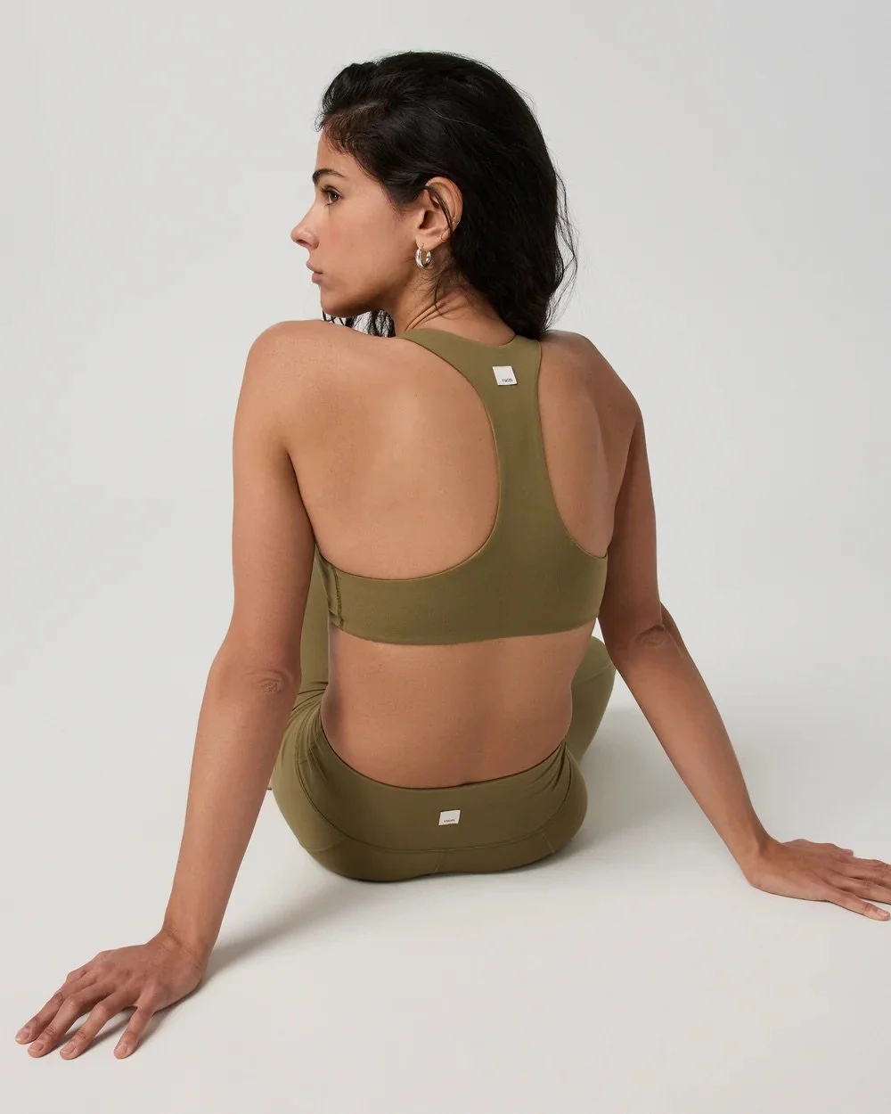 Vuori AllTheFeels Shirred Bra