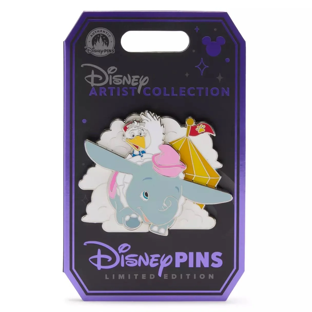 Dumbo and Mr. Stork Pin