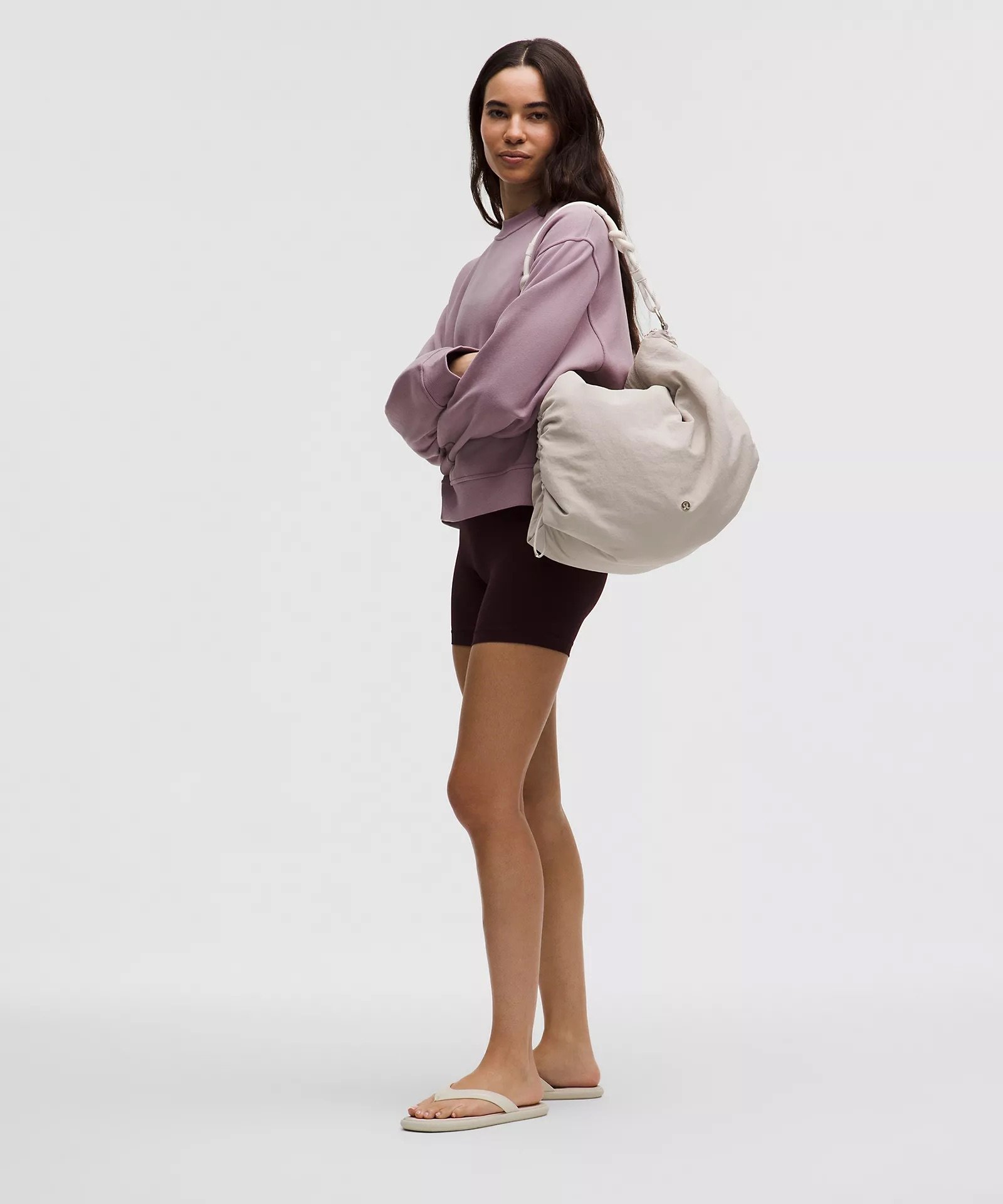 Convertible Ruched Crossbody Bag Large 16L