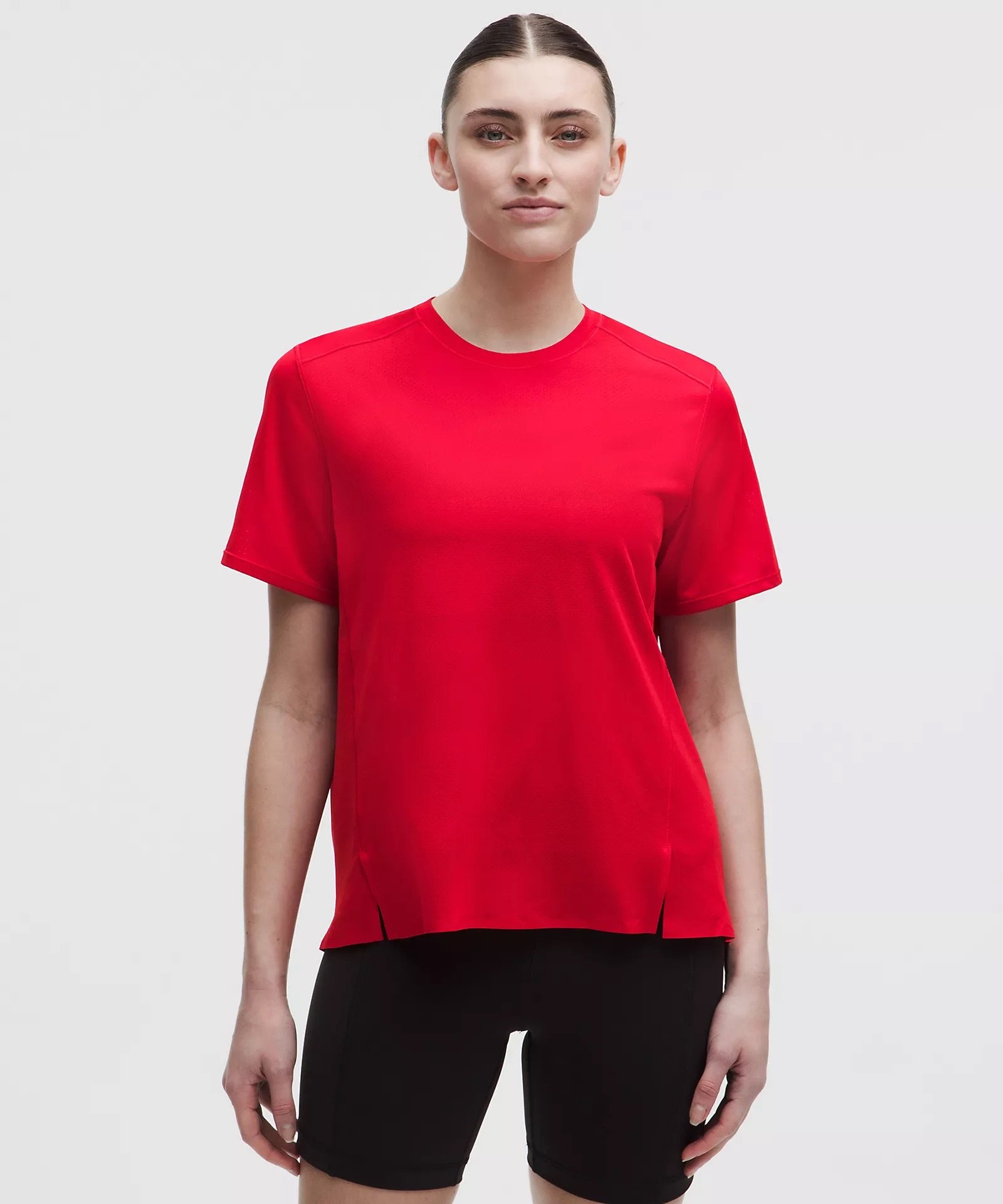 Fast and Free Short-Sleeve Shirt Perforated Stripe