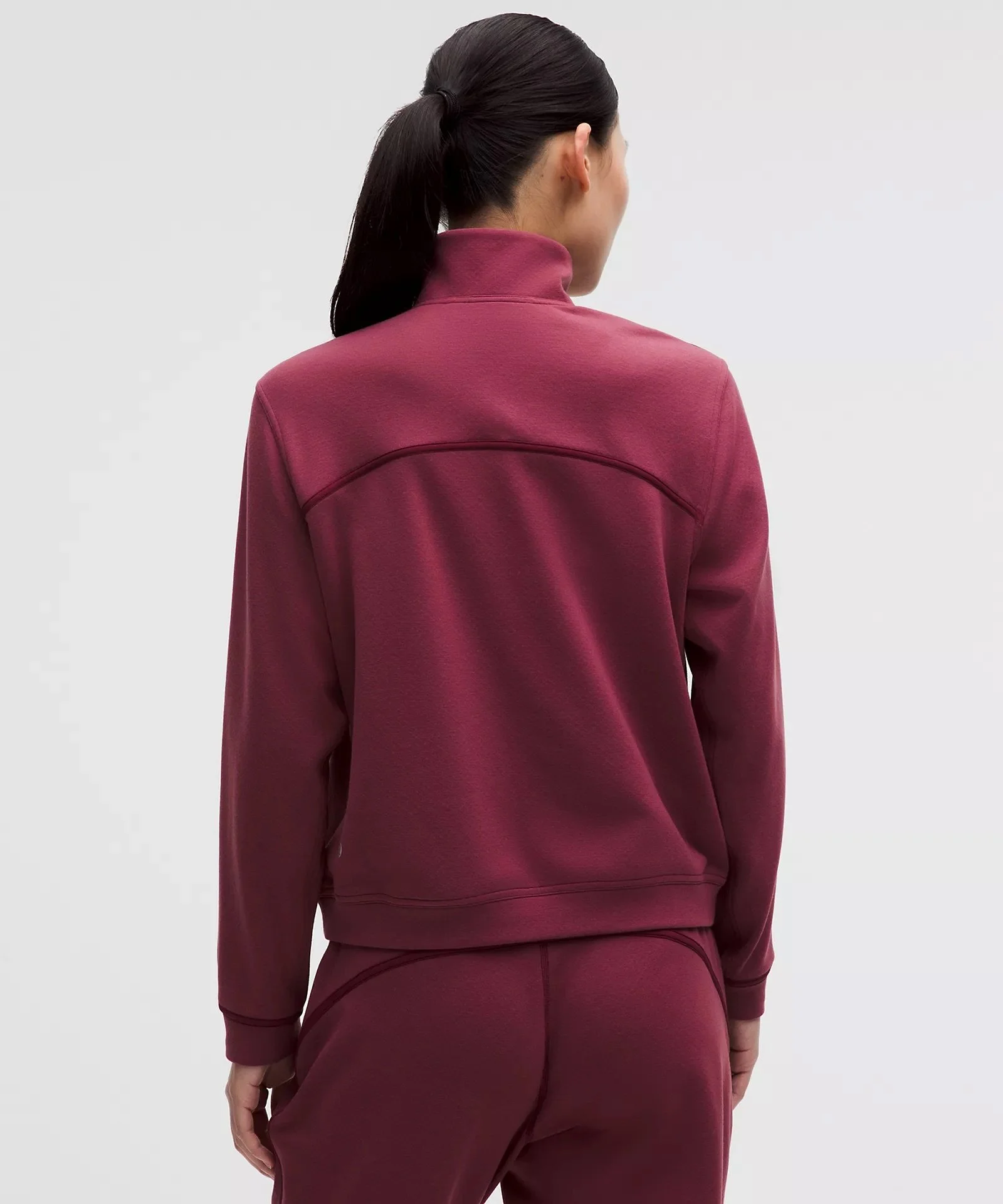 Textured Fleece Half Zip