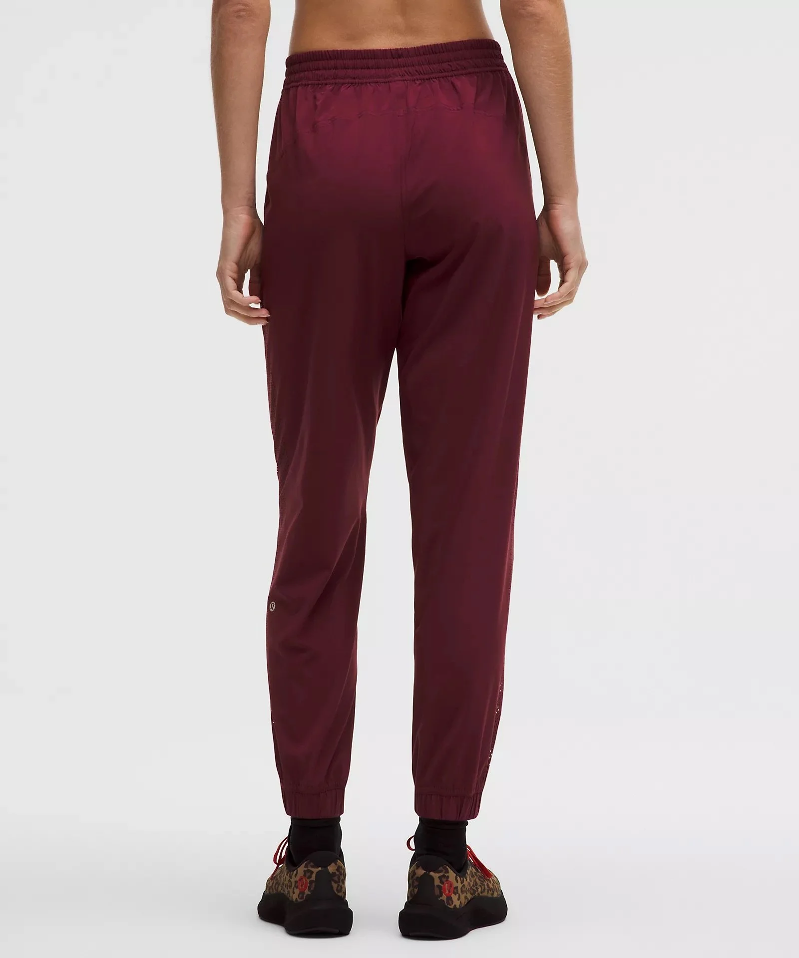Adapted State High-Rise Jogger Perforated Stripe