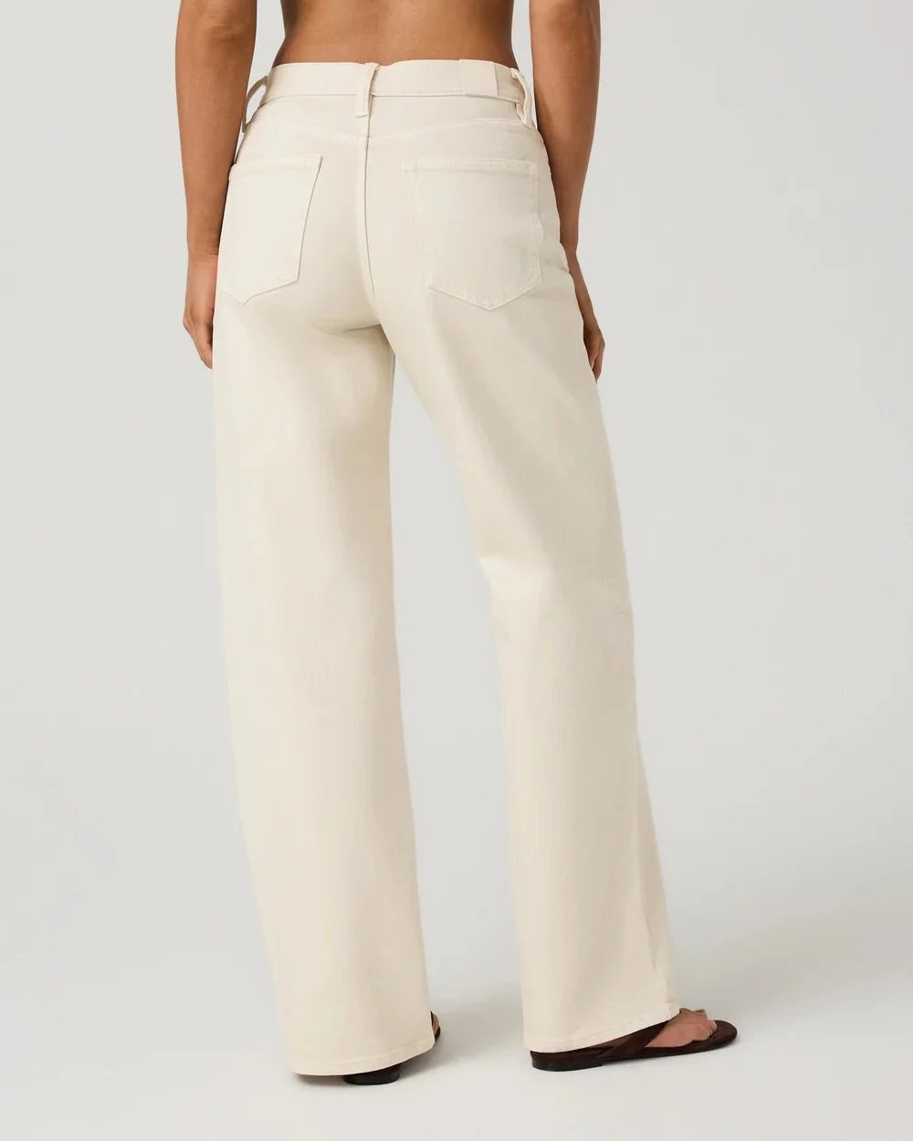 Vuori Vintage Wideleg Jean - Bone Denim