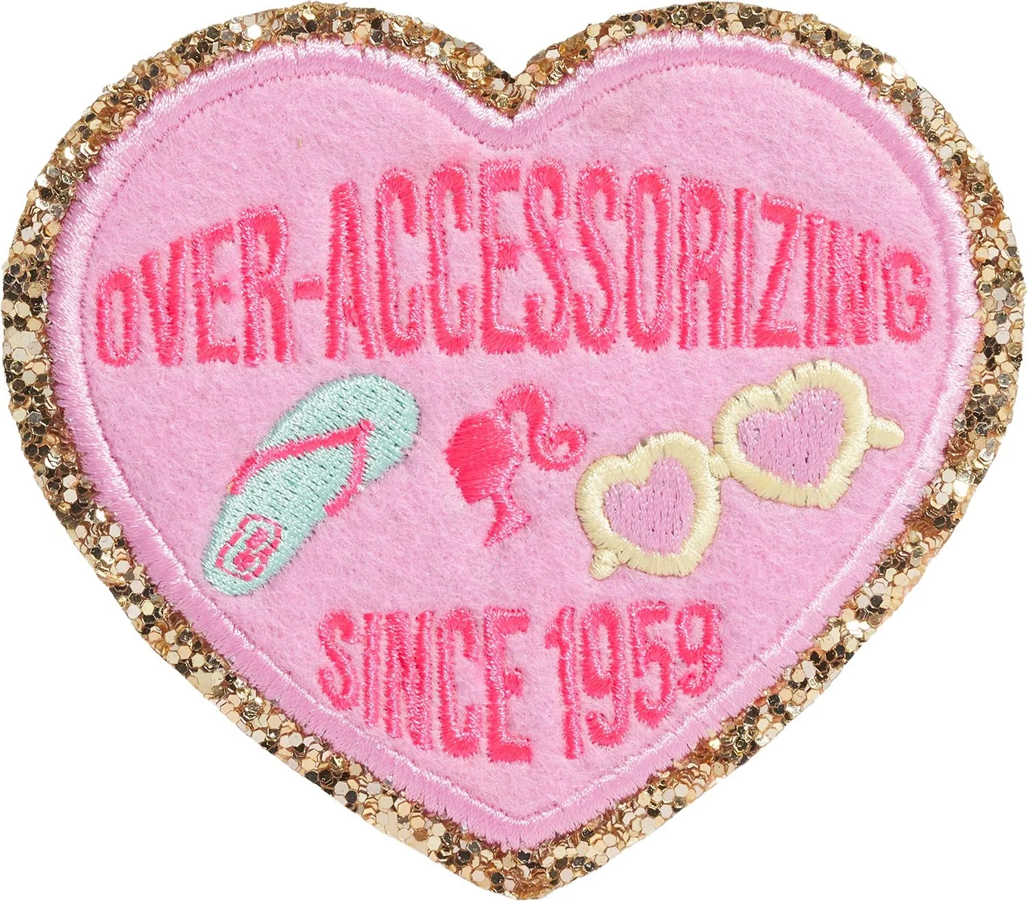 Barbie Heart Patch