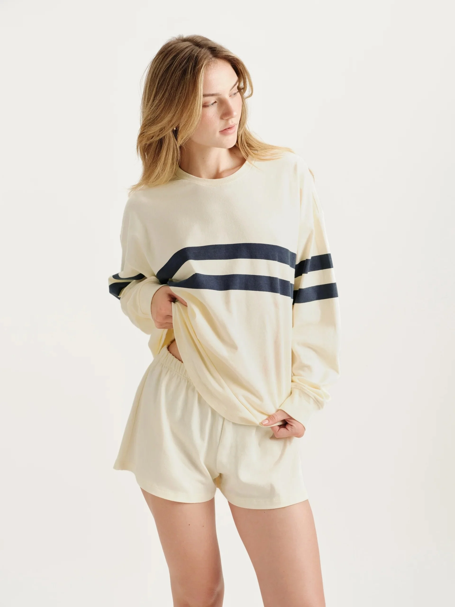 Easy Stripe Long Sleeve