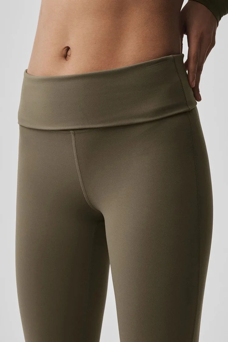 ALO Softsculpt Foldover Flare Legging