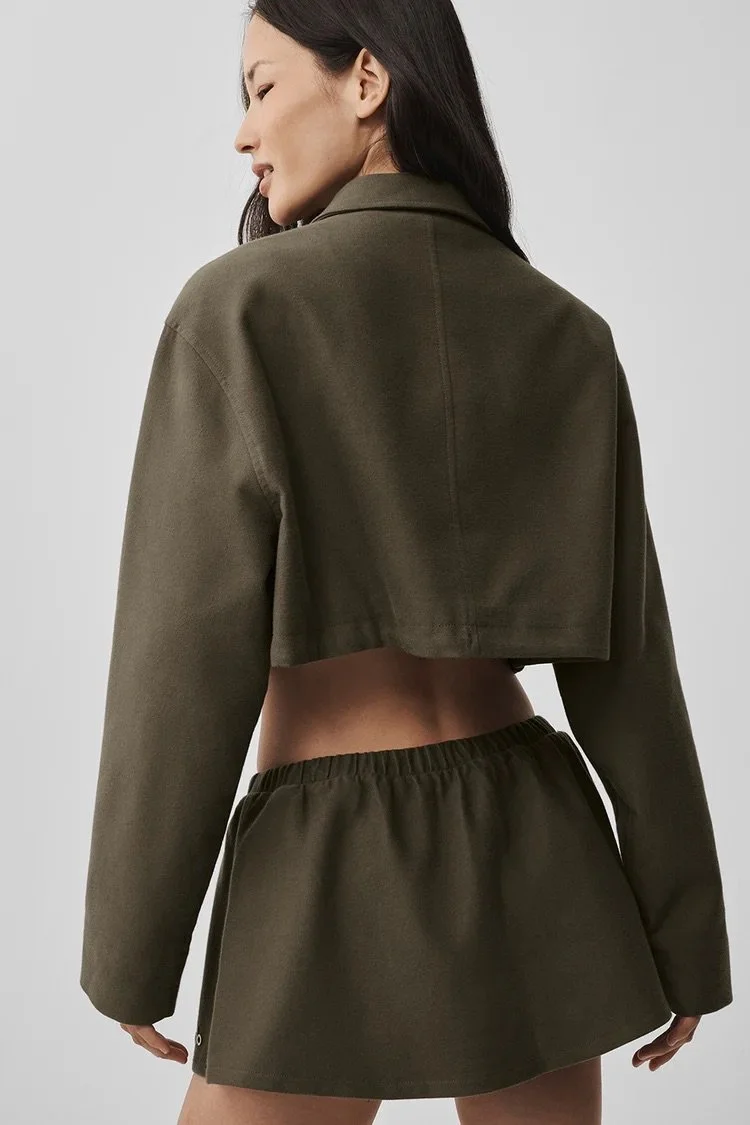 Cropped Fan Favorite Full Zip Jacket