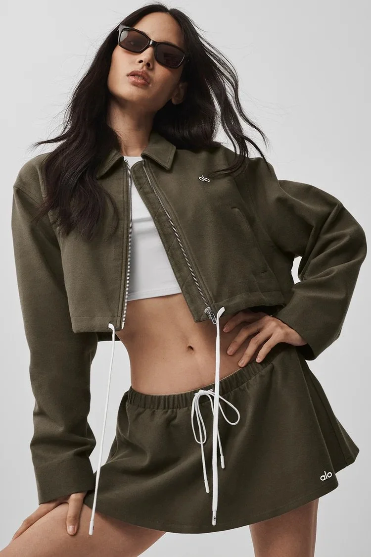 Cropped Fan Favorite Full Zip Jacket