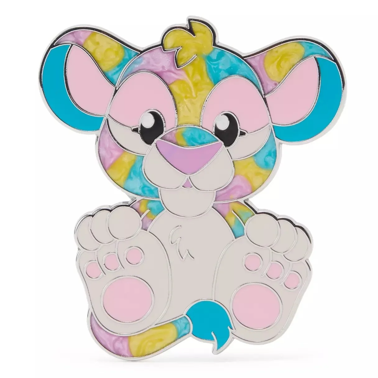 Simba Tie-Dye Pin