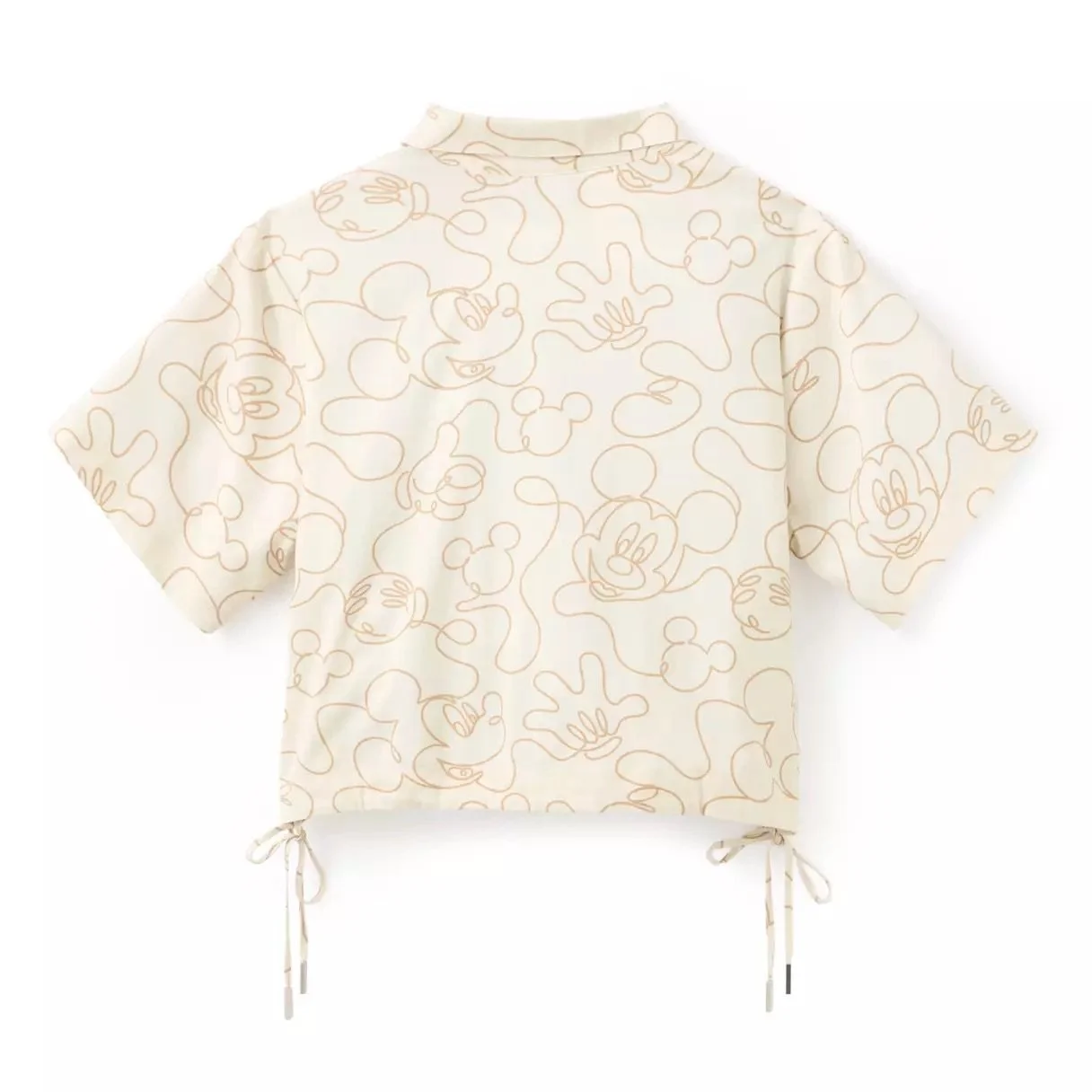 Mickey Button Down Short Sleeve Shirt