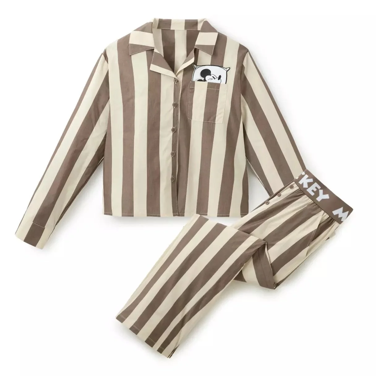 Mickey Striped Sleep Set