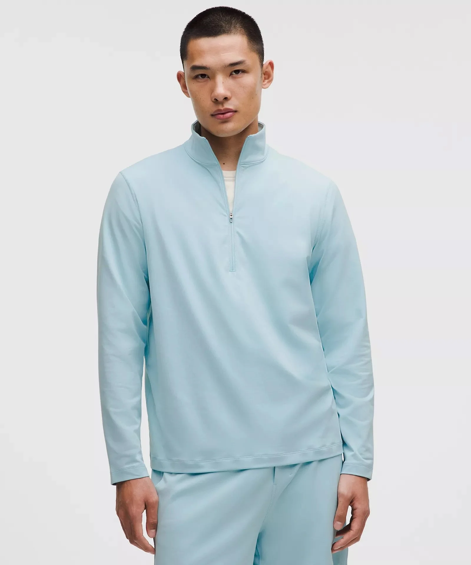 Soft Jersey Half Zip