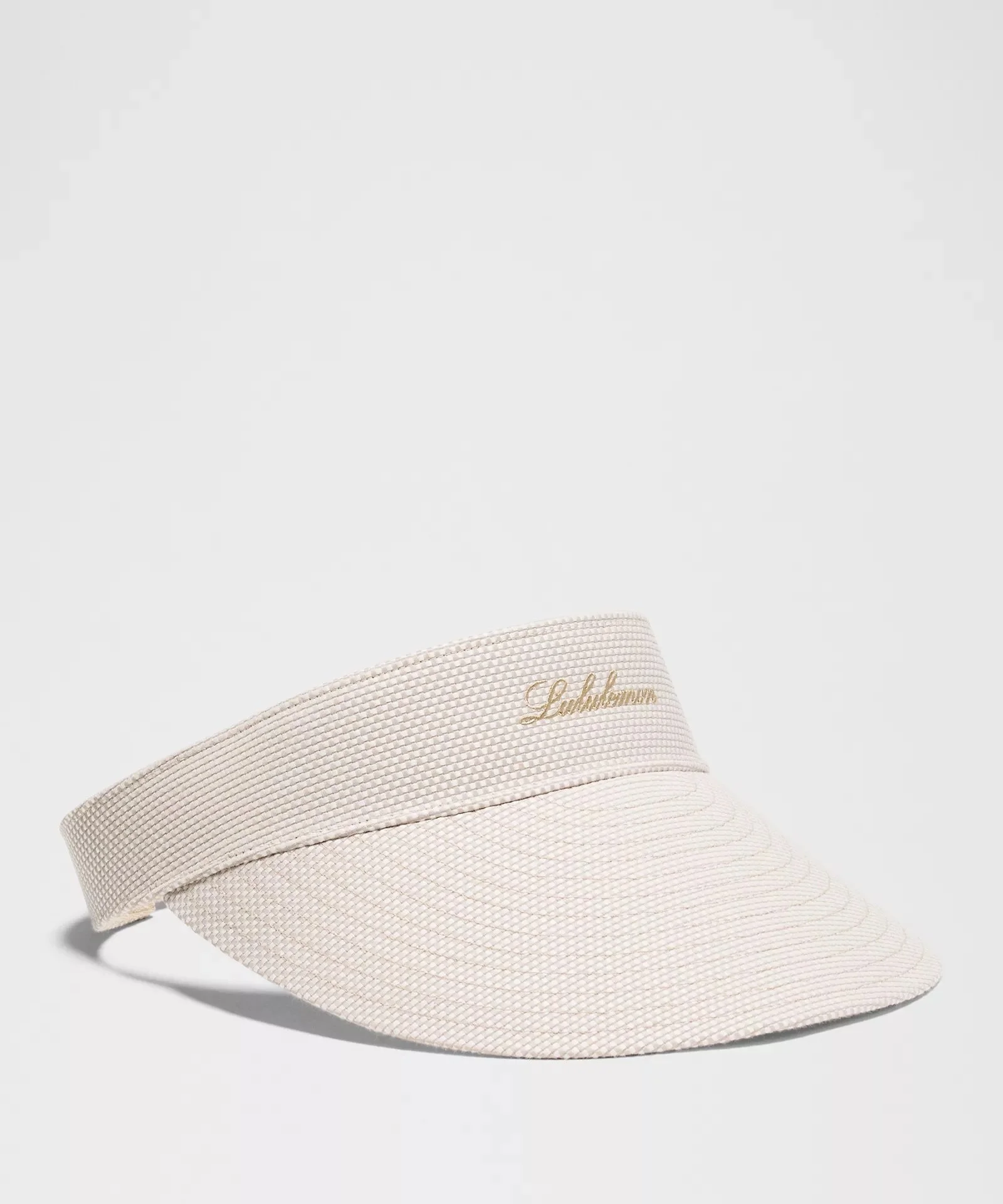 Two-Tone Canvas Visor